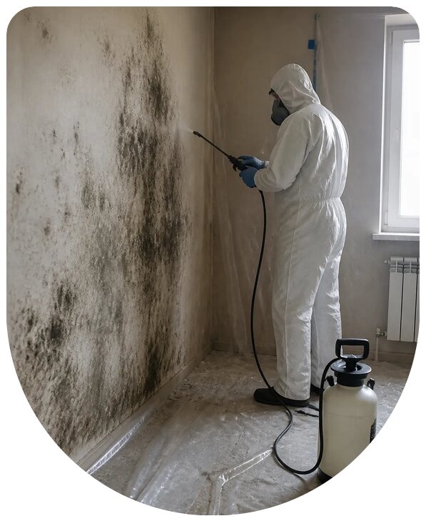 Профессиональная обработка от грибка и плесени в Подольске